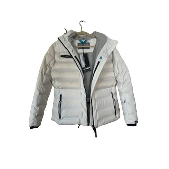 Capranea Jackets & Blazers - $1050 NWT Capranea Women's Vanta II Down Ski Jacket White & Black Women 3XL
